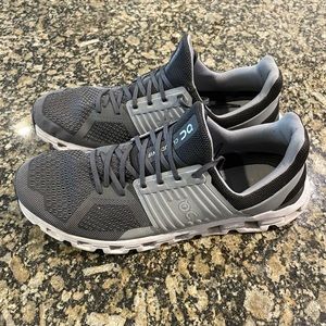 Men’s Size 14. Gray On Running Cloud Swift. Used but good condition